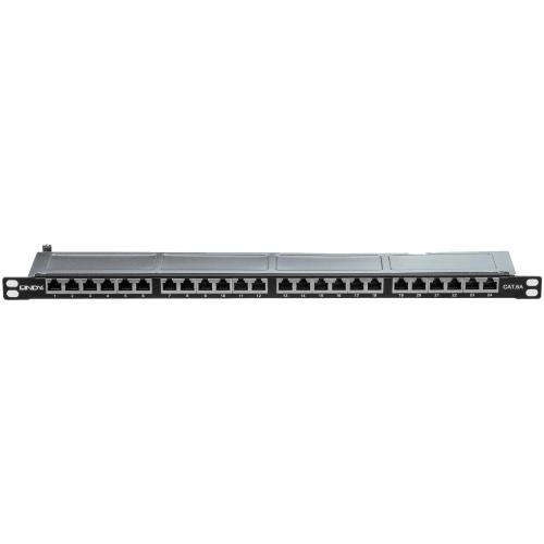 PATCHPANEL CAT.6A 24P STP 1/2 HE NERO