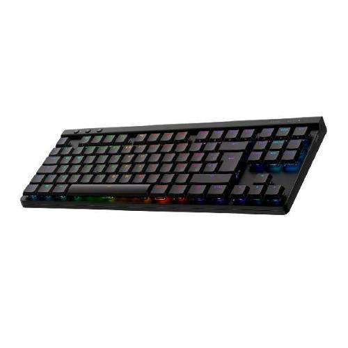 LOGITECH G G515 LIGHTSPEED TASTIERA GAMING WIRELESS MECCANICA QWERTY LAYOUT ITALIANO ILLUMINAZIONE RGB BLACK
