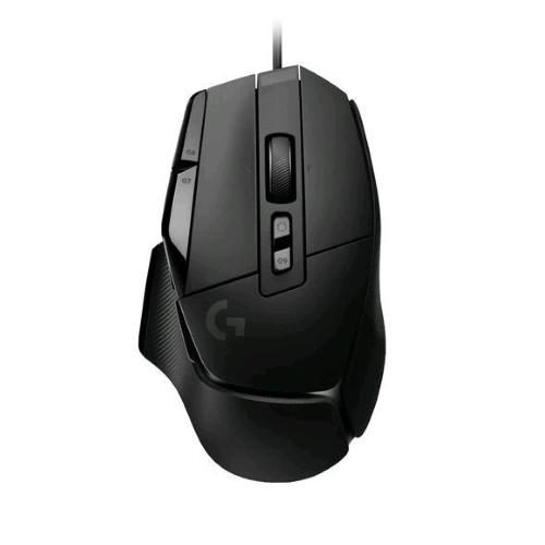LOGITECH G502 X MOUSE GAMING OTTICO CABLATO 25.600 DPI SWITCH PRINCIPALI OTTICO MECCANICI IBRIDI LIGHTFORCE MANO DESTRA COMPATIBILE CON PC MACOS/WINDOWS NERO