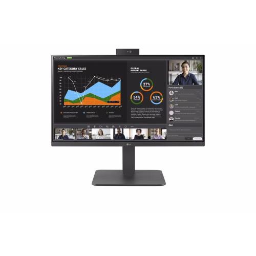 LG MONITOR 23,8 LED IPS 16:9 FHD 5MS 250 CDM, PIVOT, WEBCAM, USB-C DOCK, DP/HDMI, MULTIM