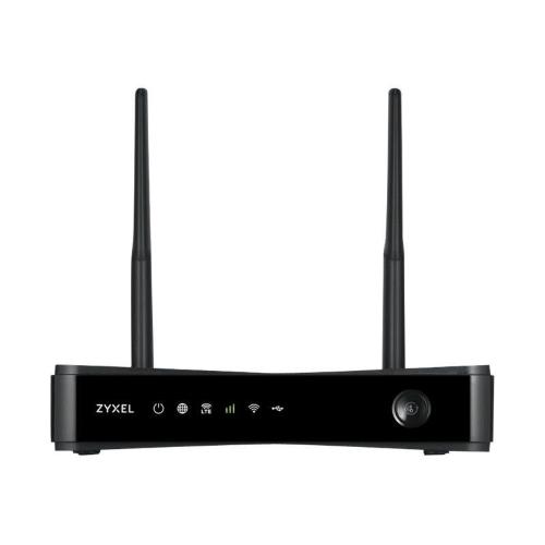 ZYXEL LTE-3301PLUS-EU0102F NEBULAFLEX ROUTER 4G LTE SLOT SIM CARD 3G/LTE CAT6 WI-FI DUAL BAND 2.4/5GHz FINO A 300MBPs 4 PORTE LAN GBe AC1200 DESKTOP NERO