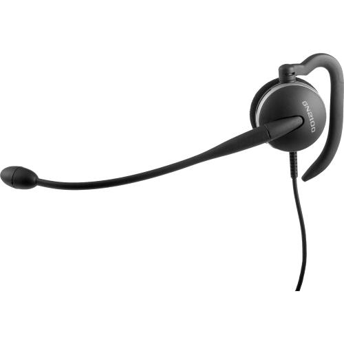 Jabra GN2100 FlexBoom Monaural Auricolare Cablato A clip Ufficio Nero