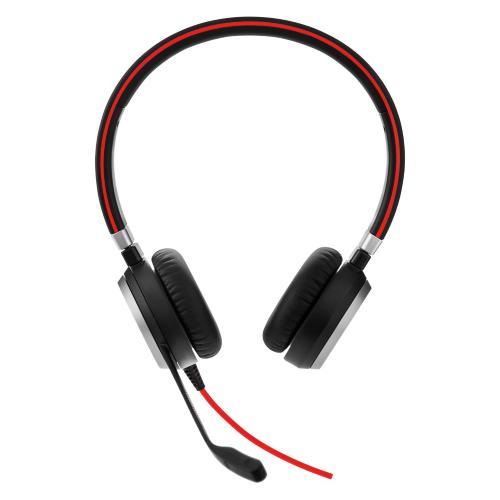 Jabra Evolve 40 UC Stereo Auricolare Cablato A Padiglione Ufficio Nero