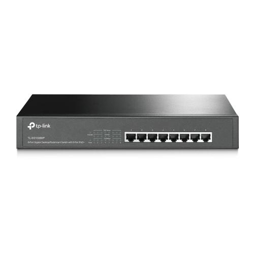 TP-Link TL-SG1008MP switch di rete Non gestito Gigabit Ethernet (10/100/1000) Supporto Power over Ethernet (PoE) Nero