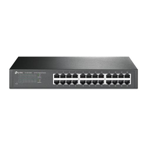 TP-Link TL-SG1024D switch di rete Non gestito Gigabit Ethernet (10/100/1000) Grigio