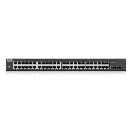 Zyxel GS1900-48HPv2 Gestito L2 Gigabit Ethernet (10/100/1000) Supporto Power over Ethernet (PoE) Nero