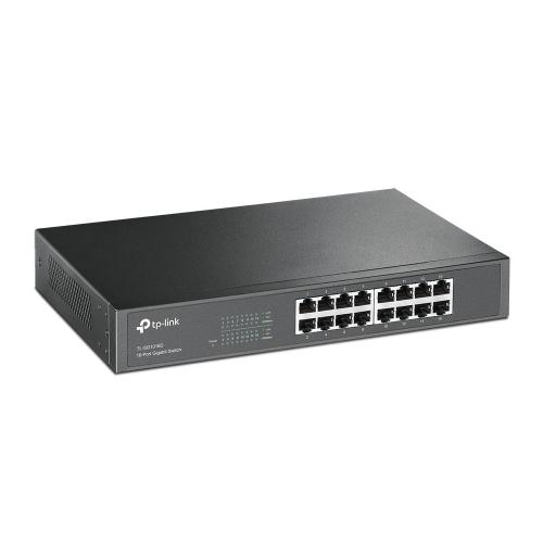 TP-Link TL-SG1016D switch di rete Non gestito L2 Gigabit Ethernet (10/100/1000) Nero