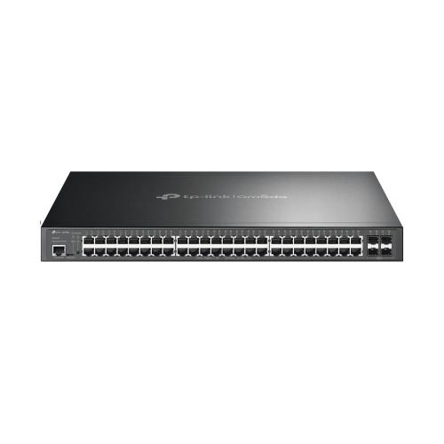 TP-Link TL-SG3452P switch di rete Gestito L2/L3 Gigabit Ethernet (10/100/1000) Supporto Power over Ethernet (PoE) 1U Nero