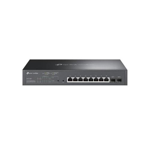 TP-Link TL-SG2210MP switch di rete Gestito L2/L2+ Gigabit Ethernet (10/100/1000) Supporto Power over Ethernet (PoE) 1U Nero