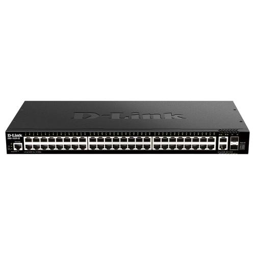D-Link DGS-1520-52 switch di rete Gestito L3 10G Ethernet (100/1000/10000) 1U Nero