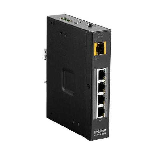 D-Link DIS-100G-5PSW Non gestito L2 Gigabit Ethernet (10/100/1000) Supporto Power over Ethernet (PoE) Nero