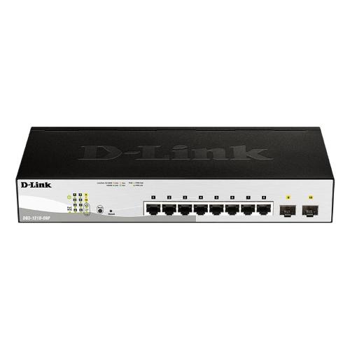 D-Link DGS-1210-08P/E Gigabit Switch 8 Port Layer2 PoE Smart Managed