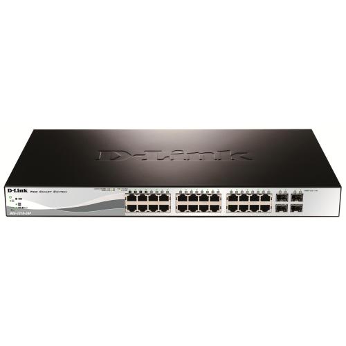D-Link DGS-1210-28P/E 28-Port Layer2 PoE Gigabit Smart Managed
