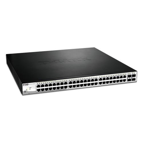 D-Link DGS-1210-52MP/E 52-PORT LAYER2 GIGABIT SWITCH 48X POE SMART MANAGED
