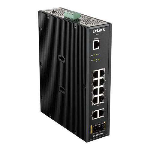 D-Link DIS-200G-12S switch di rete Gestito L2 Gigabit Ethernet (10/100/1000) Nero