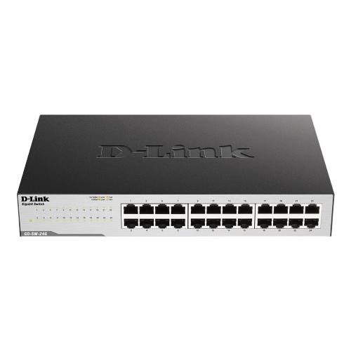 D-LINK GO-SW-24G SWITCH 24 PORT GIGABIT ETHERNET EASY DESKTOP SWITCH 24-PORT GIGABIT