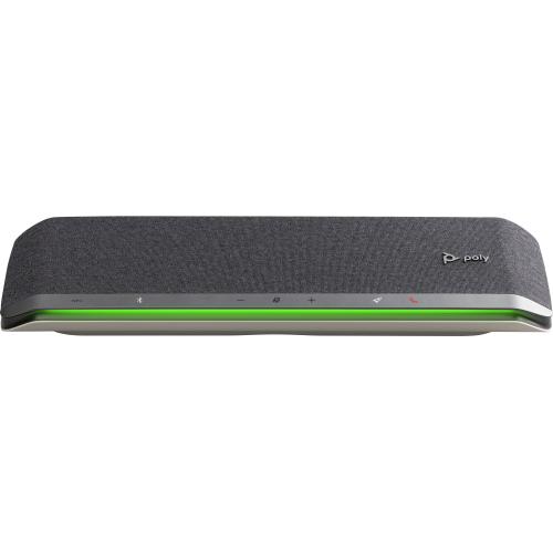 POLY Sync 60 Speakerphone vivavoce Telefono cellulare/PC USB/Bluetooth Nero, Argento