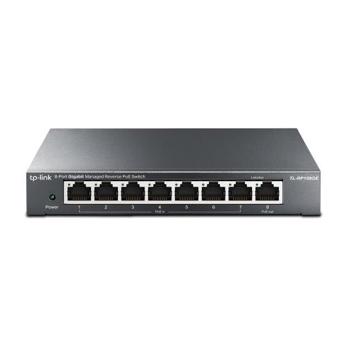 TP-Link RP108GE (TL-RP108GE) 8-Port Gigabit Managed Reverse PoE Switch
