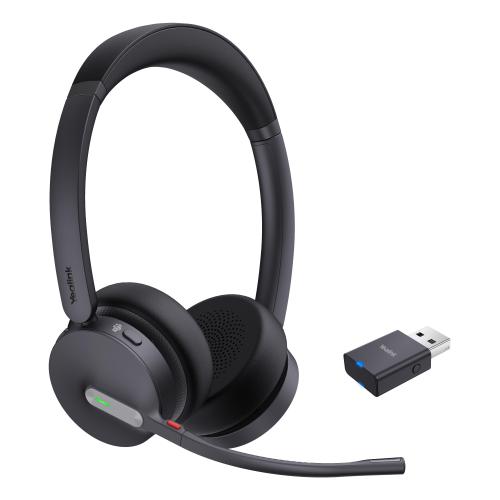 Yealink WH64 Hybrid Dual Teams Auricolare Wireless A Padiglione Ufficio Micro-USB Bluetooth Nero