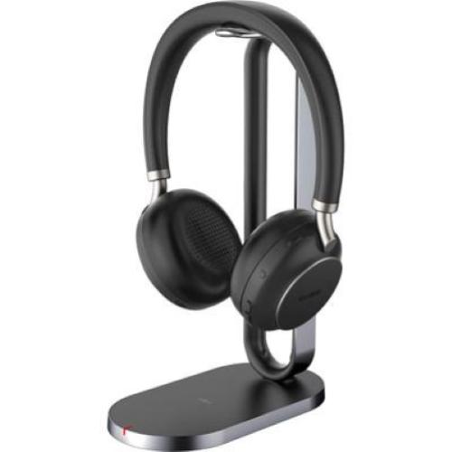Yealink BH76 Auricolare Wireless A Padiglione Musica e Chiamate USB tipo A Bluetooth Base di ricarica Nero