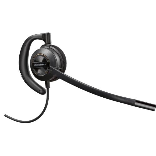 POLY EncorePro 530 Headset +Quick Disconnect Auricolare Cablato A clip Musica e Chiamate Nero