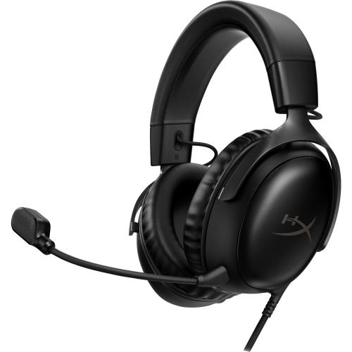 Cuffie cablate HyperX Cloud III con microfono, minijack 3,5mm + USB, nere.