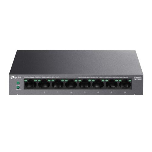 TP-Link LS108GP Switch 8xGE PoE+