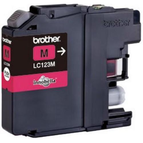 BROTHER LC-123M CARTUCCIA MAGENTA PER MFC-J4410DW/4510DW GARANZIA ITALIA (LC-123M)
