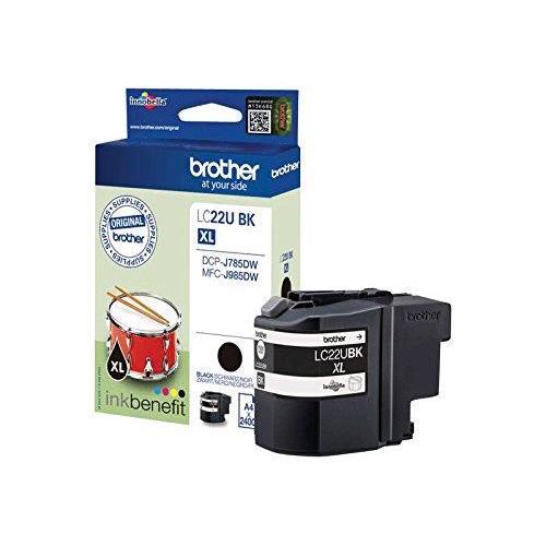 BROTHER LC-22UBK CARTUCCIA INK 2.400 PAG NERO