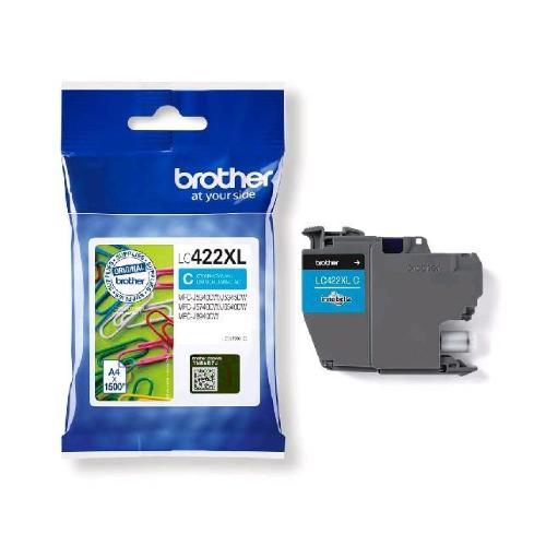 BROTHER LC422XLC CARTUCCIA INKJET CIANO XL PER STAMPANTI MFCJ5340DW MFCJ5740DW MFCJ6540DW MFCJ6940DW 1.500 PAGINE