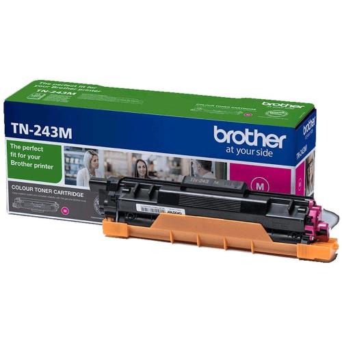 BROTHER TN-243M TONER MAGENTA 1.000 PAG PER HLL3210CW / HLL3230CDW / HLL3270CDW / DCPL3550CDW / MFCL3730CDN / MFCL3750CDW / MFCL3770CDW