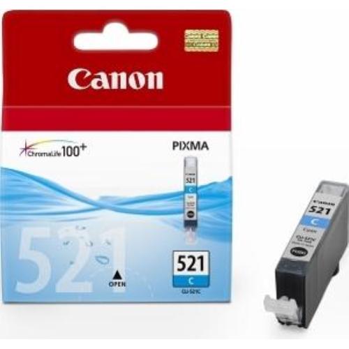 CANON CLI-521C SERBATOIO CIANO PER PIXMA MP540-MP620-MP630-MP980-iP3600-iP4600-MX860 (2934B001)