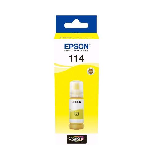 EPSON 114 ECOTANK INCHIOSTRO ORIGINALE RESA STANDARD GIALLO