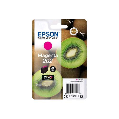 EPSON 202 CARTUCCIA INK 4.1 ML MAGENTA