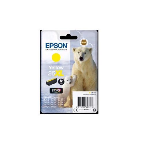 EPSON 26 XL CARTUCCIA INK-JET 9.7 ML GIALLO