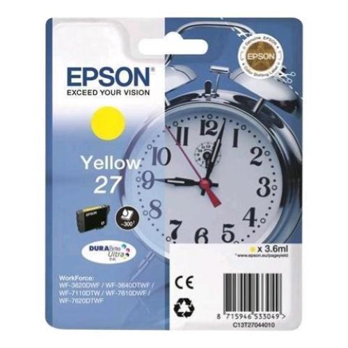 EPSON 27 CARTUCCIA INKJET 300 PAG GIALLO