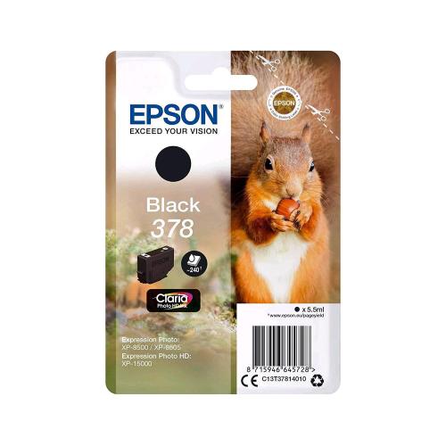 EPSON 378 CARTUCCIA INK 5.5 ML NERO