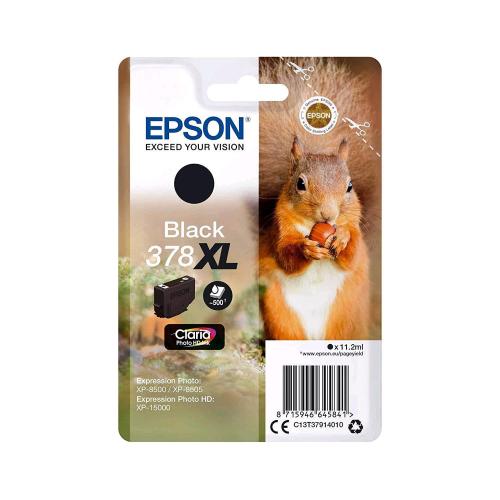 EPSON 378 XL CARTUCCIA INK 11.2 ML NERO
