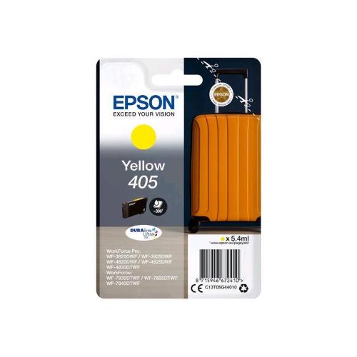 EPSON 405 CARTUCCIA INCHIOSTRO GIALLO 5.4 ML PER WorkForce WF-7310, 7830, 7835, 7840; WorkForce Pro WF-3820, 3825, 4820, 4825, 4830, 7840