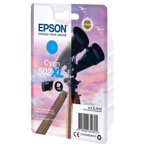 EPSON 502 XL CARTUCCIA INK 6.4 ML CIANO
