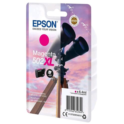 EPSON 502 XL CARTUCCIA INK 6.4 ML MAGENTA