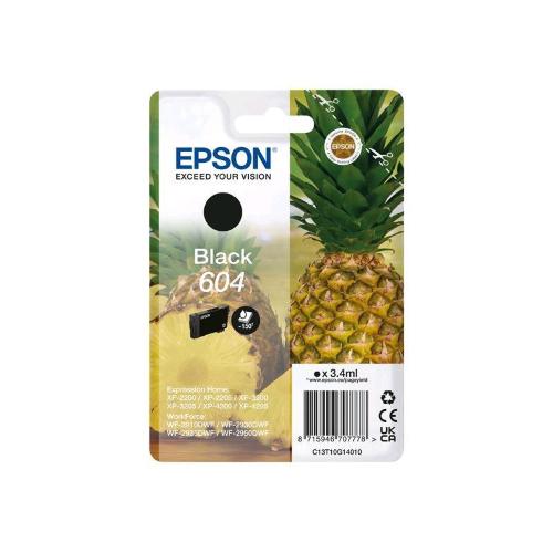 EPSON 604 CARTUCCIA INK NERO 3.4 ML PER Expression Home XP-4200; Home Cinema 3200; Stylus Photo 2200