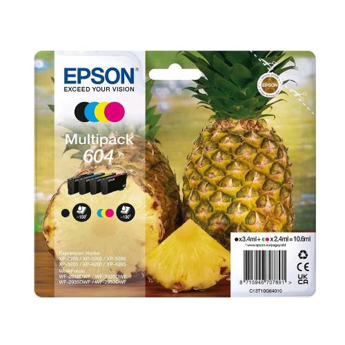 EPSON 604 MULTIPACK CARTUCCIA INK-JET RESA STANDARD NERO CIANO MAGENTA GIALLO