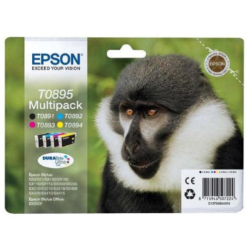 EPSON T0895 MULTIPACK CARTUCCE INKJET MULTICOLORE