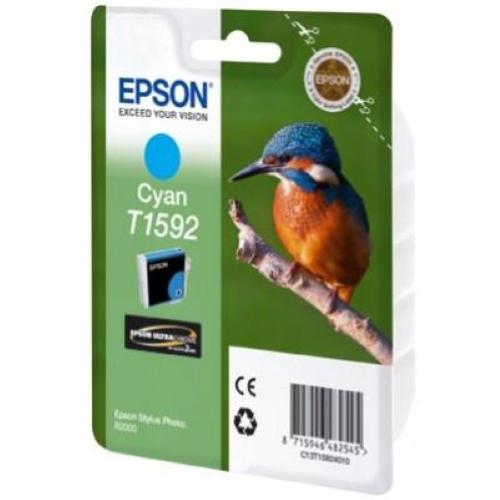 EPSON T1592 CARTUCCIA INKJET CIANO PER R2000