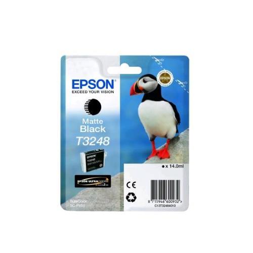 EPSON T3248 CARTUCCIA INK-JET 14 ML NERO OPACO