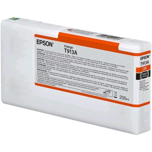 EPSON T913A CARTUCCIA INK 200 ML ARANCIONE