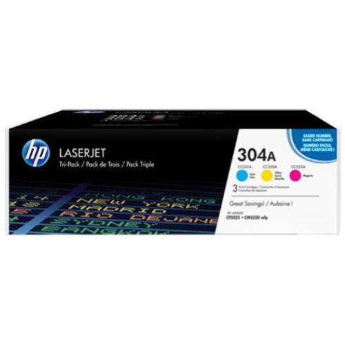 HP 304A TONER MULTICOLOR PER STAMPANTI LASER HP 2.800PG (CF372AM)