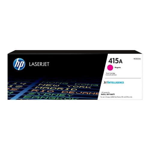 HP 415A TONER MAGENTA 2.100 PAGINE Color LaserJet Pro M454, MFP M479