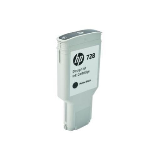 HP 728 CARTUCCIA INK-JET 300 ML MATTE BLACK
